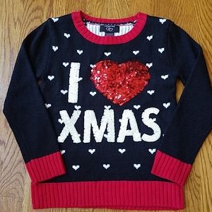 Girls XMas Sweater Sz Small